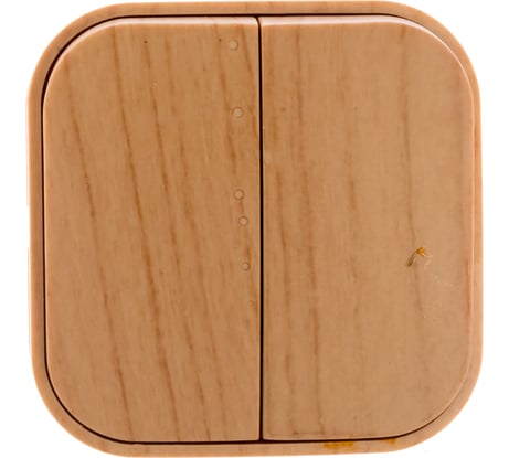 Выключатель IONICH 2 кл. сосна 1436