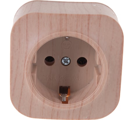 Розетка IONICH с/з сосна 1444
