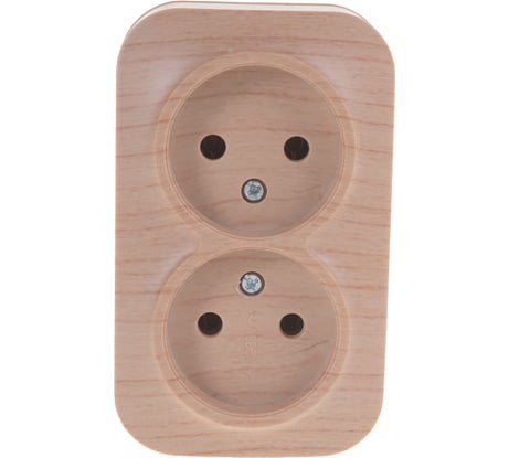 Розетка IONICH 2-ая б/з сосна 1438