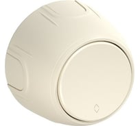 Одинарный накладной (наружный) переключатель OneKeyElectro Rotondo, цвет бежевый 7700952