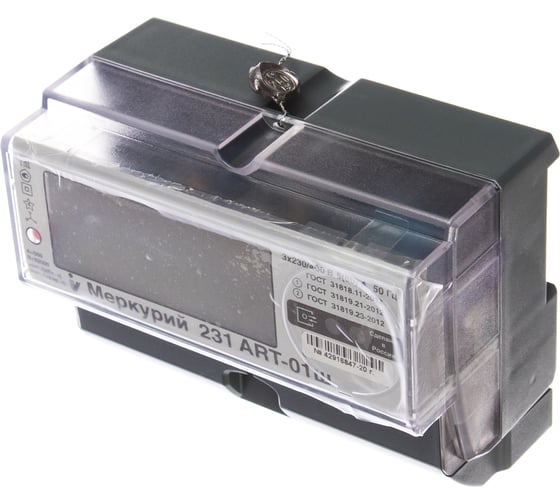 Электросчетчик Инкотекс Меркурий 231 ART-01 Ш 3х230/400В, 5 60 А 231ART01Ш