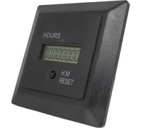 Счетчик времени наработки DELTAKIP Delta-Kip DK-HM-8L с кнопкой сброс, черный 10-60VD DK-A0000009