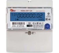 Счетчик электроэнергии ТАЙПИТ нева мт 124 ar2s e4pc 5(60)а 6119320