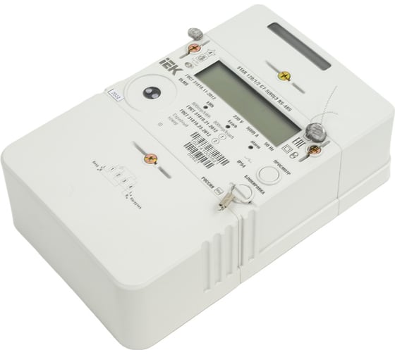 1-фазный счетчик электрической энергии IEK многотарифный STAR_128/1 С7-5 80 Э RS-485 SME-1C7-80