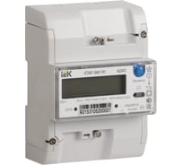 1-фазный счетчик электрической энергии IEK многотарифный STAR 104/1 R1-5 60 Э 4ШИО CCE-1R4-1-02-1