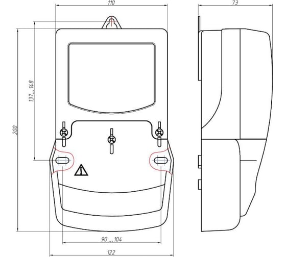 Счетчик электроэнергии Энергомера CE208 S7.846.2.OA.QYUVFLZ SPDS 5(100)А 230В 101002008012926