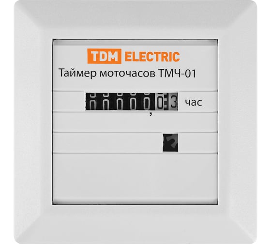 Таймер моточасов (времени наработки) TDM ELECTRIC ТМЧ-01 0-99999,99 час TDM SQ1503-0038