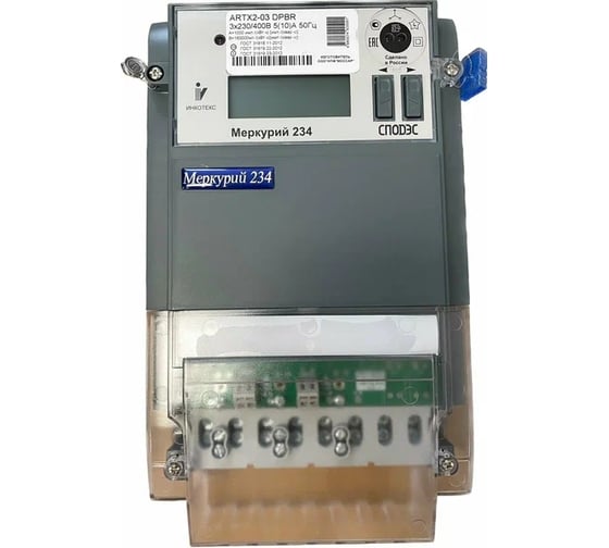 Электросчетчик Инкотекс Меркурий 234 ARTX2-03 DPBR М0000066375 1