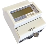 Электросчетчик Пульсар однофазный многотарифный Р 1Ттш-5/100-5-ПД1-1/2К-2; 5/100А; контроль нейтрали; оптопорт; корпус на дин-рейку; без кнопки Р00074018