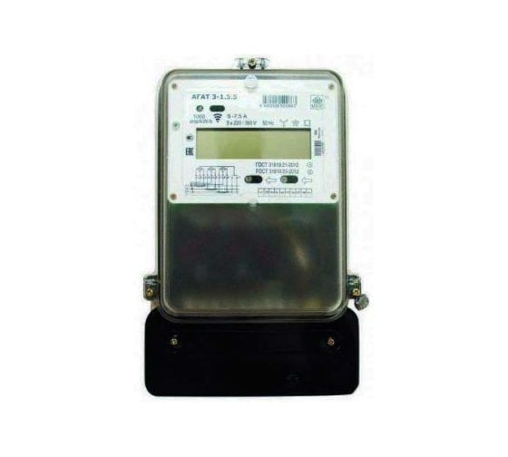 Счетчик МЗЭП АГАТ 3-1.5.5 трехфазный многотарифный МЗЭП3155