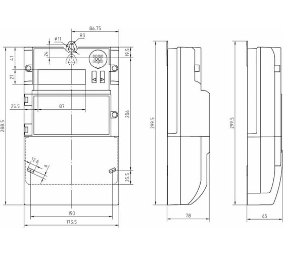 Электросчетчик Инкотекс Меркурий RS-485 ЖКИ 234ARTM02PBR.R