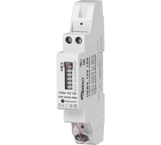 Счетчик электроэнергии Тайпит НЕВА 102 1Ф 1S0 230V 5-40А 3200 impkWh 6055069