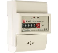 Однофазный счетчик электроэнергии EKF однотарифный СКАТ 101М/1-3 Ш Р1 60/5 Т1 D 220В ОУ 10103Р