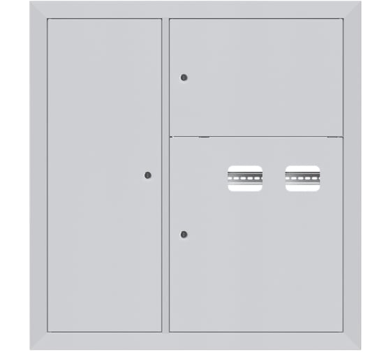 Этажный щит EKF 2 кв. слаботочка слева (1000x950x160) Basic mb28-v-2z