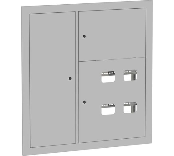 Этажный щит EKF 4 кв. RAL9003 со слаботочным отсеком слева (1000x950x160) PROxima mb29-v-4z-ral9003 1