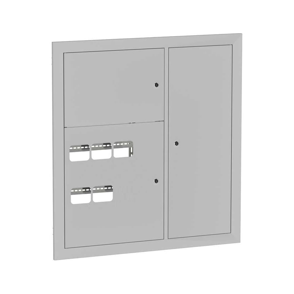 Этажный щит EKF 5 кв. RAL9003 со слаботочным отсеком слева ...