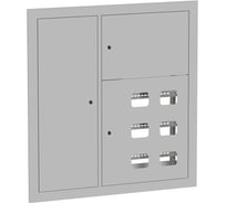 Этажный щит EKF 6 кв. RAL9003 со слаботочным отсеком слева (1000x950x160) PROxima mb29-v-6z-ral9003