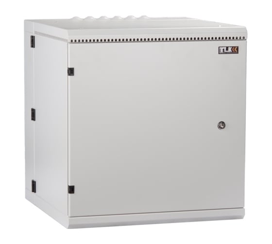 Настенный двухсекционный шкаф TLK 19, 9U, серый TWM-096060-M-GY 1