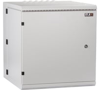 Настенный двухсекционный шкаф TLK 19, 15U, серый TWM-156060-M-GY