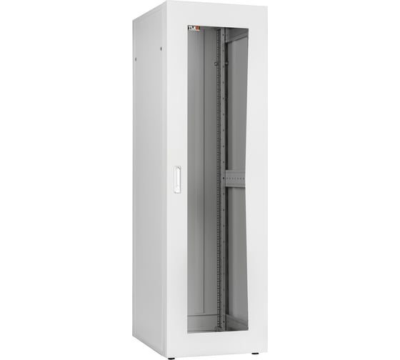 Напольный шкаф TLK Lite 19, 18U, стеклянная дверь, серый TFI-186060-GMMM-GY