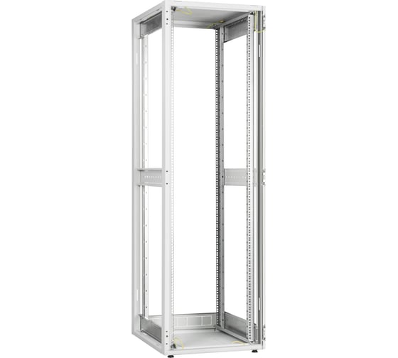 Напольный шкаф TLK Lite 19, 24U, стеклянная дверь, серый TFI-246060-GMMM-GY