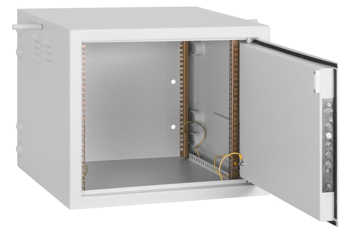 Шкаф настенный 9u антивандальный
