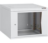Настенный двухсекционный шкаф TLK 19, 15U, серый TWA-156062-G-GY