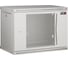 Настенный разборный шкаф TLK 19, 6U, перфорированная дверь, серый TWI-066035-R-P-GY 1