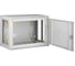 Настенный разборный шкаф TLK 19, 6U, перфорированная дверь, серый TWI-066035-R-P-GY 2
