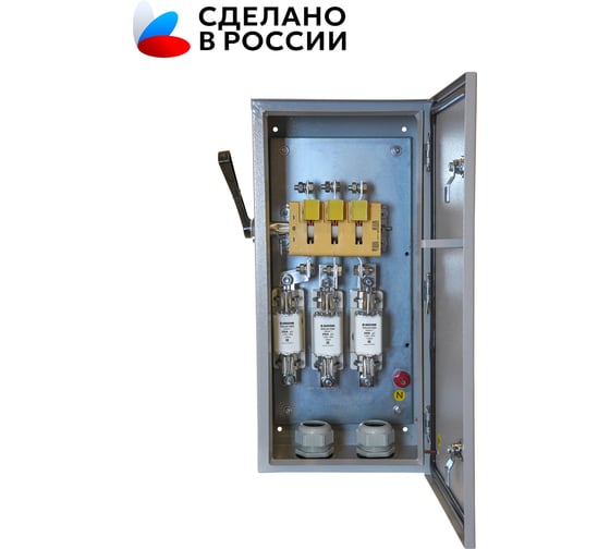 Ящик силовой Электротехник ЯРПП-250-54 УХЛ2, с ППН-35 250А, держатели медь, на два направления, IP54 ET547082