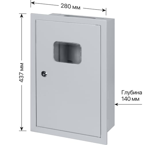 Щит TDM ELECTRIC ЩУРВ-1/12 (437х280х140) Народный SQ0905-2801