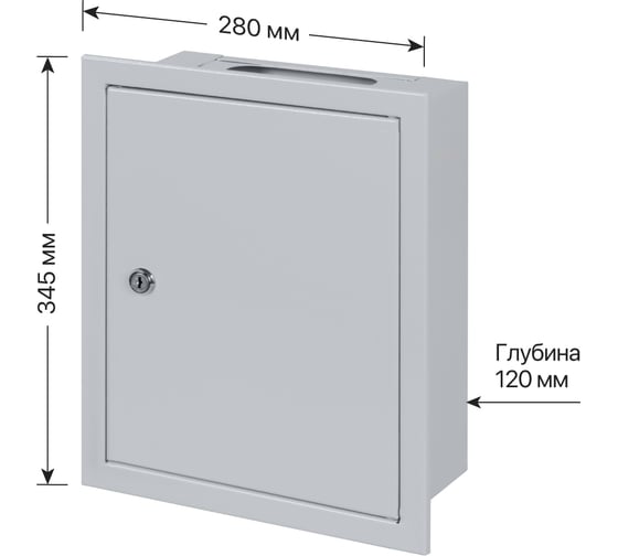 Щит TDM ELECTRIC ЩРВ-24 (345х280х120) Народный SQ0905-2711
