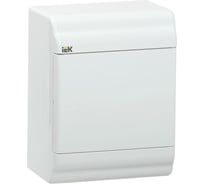 Пластиковый корпус IEK Prime щрн-п-4 белый/белая дверь ip41 MKP82-N-04-WD-41-20
