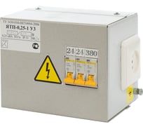 Ящик с понижающим трансформатором МЭК ЭЛЕКТРИКА ятп - 0,25 380/24 ip31 (3 авт) (225x150x125) MEC26314