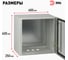 Металлический корпус ЭРА ЩМП40.40.25 OPTIMA c.4.4.25 (400x400x250) У2 IP54 Б0061598 3