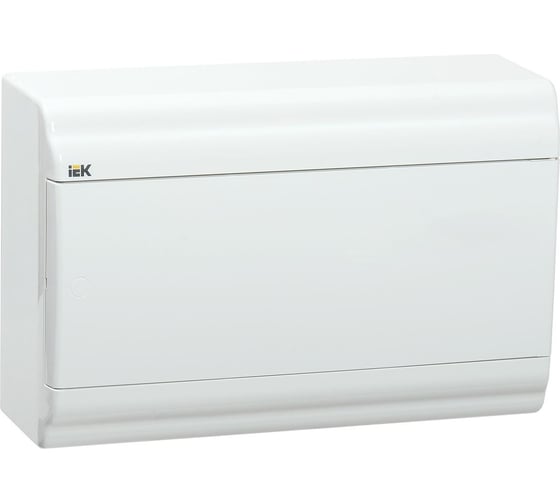 Пластиковый корпус IEK Prime щрн-п-12 белый/белая дверь ip41 MKP82-N-12-WD-41-10 1