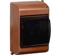 Пластиковый корпус IEK Krepta 3 кмпн 2/4 ip30 дуб MKP42-N-04-30-12-D