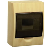 Пластиковый корпус IEK Krepta 3 щрн-п-6 ip41 сосна MKP12-N-06-41-K34