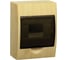 Пластиковый корпус IEK Krepta 3 щрн-п-6 ip41 сосна MKP12-N-06-41-K34 1