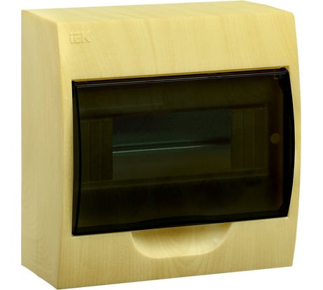 Пластиковый корпус IEK Krepta 3 щрн-п-8 ip41 сосна MKP12-N-08-41-K34