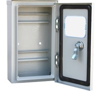 Металлический корпус DIRECT ELECTRIC ip 54 ЩРУ 3н- 6 (350x250x135) окно внутр DE16202081