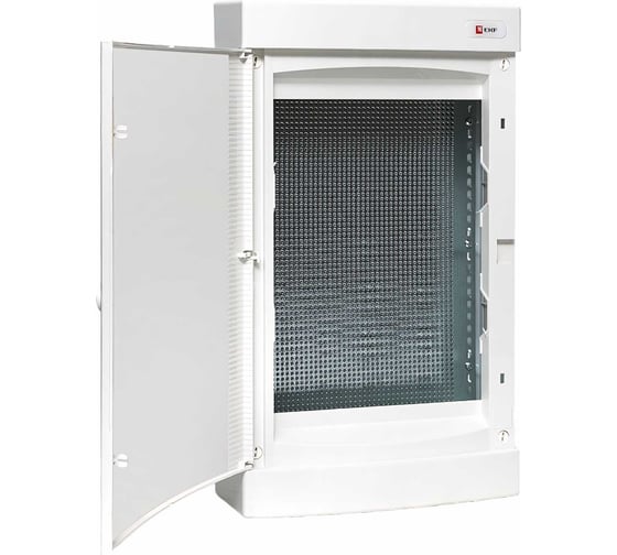 Слаботочный навесной щит EKF "Unix" белая дверь 3 габарит IP41 PROxima ux-3m-nw