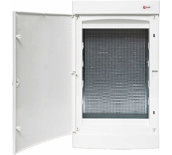 Слаботочный навесной щит EKF "Unix" белая дверь 3 габарит IP41 PROxima ux-3m-nw