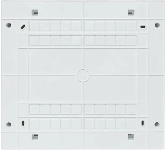 Слаботочный навесной щит EKF "Unix" белая дверь 2 габарит увеличенный IP41 PROxima ux-2m-nw-xl