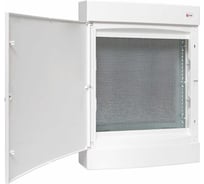Слаботочный навесной щит EKF "Unix" белая дверь 3 габарит увеличенный IP41 PROxima ux-3m-nw-xl