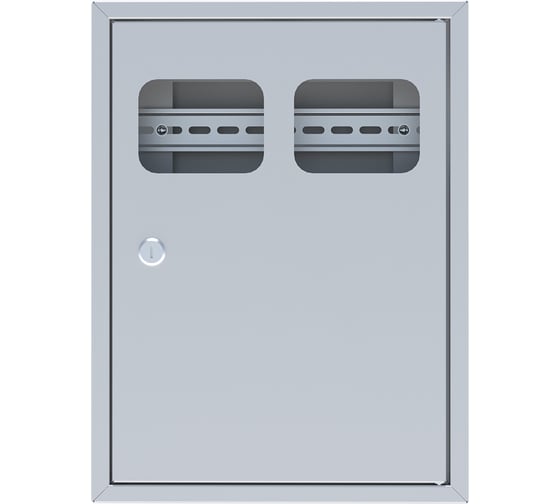 Ящик EKF ЯУР на 2 счетчика с двумя DIN-рейками (400x300x150) Basic uerm-din-400-2