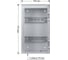 Щит TDM ELECTRIC ЩУ-МП Народный эконом 295x190x110 мм, с окном, IP54 SQ0905-3101 2