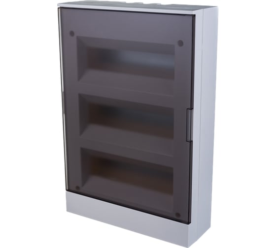Навесной бокс ABB ЩРн-П-36М серая дверь Basic E с клеммами 1SZR004002A2209