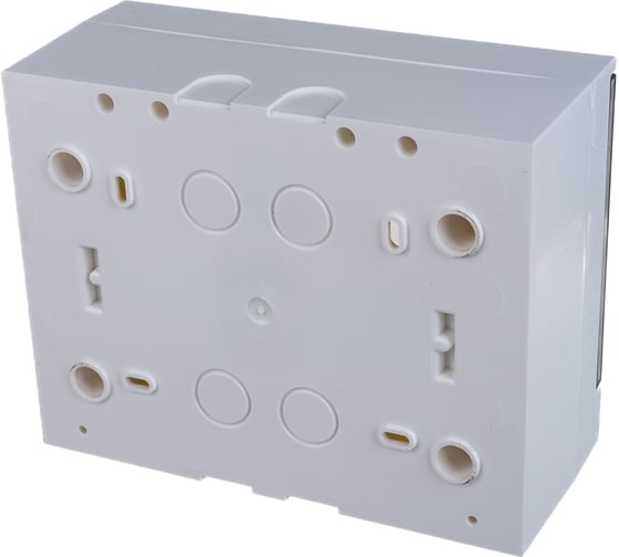 Навесной бокс ABB ЩРн-П-8М серая дверь Basic E с клеммами 1SZR004002A2203