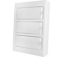 Настенный бокс STEKKER 36 модулей, белый, пластик, IP40, серия Standart (КНО- 49647